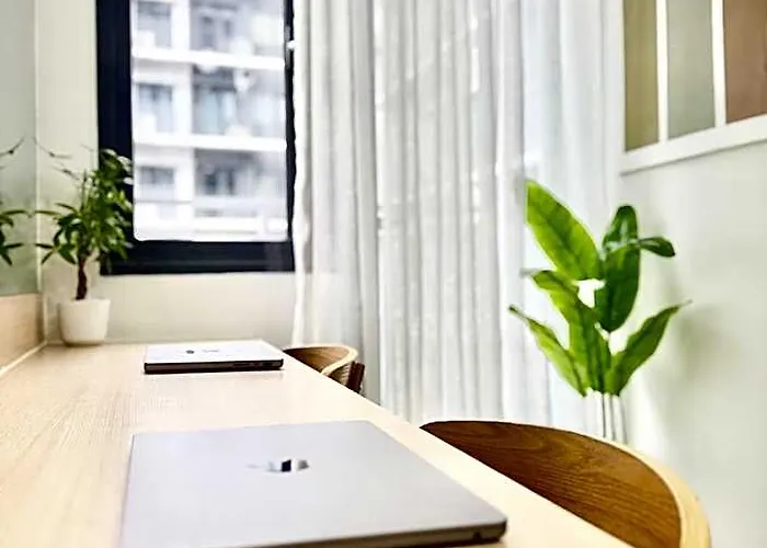 Minimalist Chic Near Moa-shore3 Tower2 酒店 5*